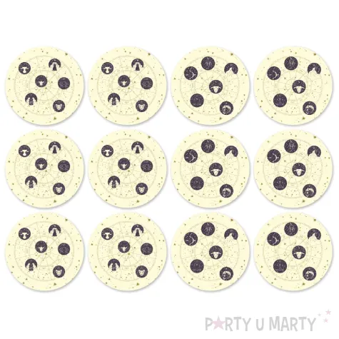 xx podkladki papier andrzejki wz2