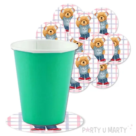 xx podkladki papier misie hip hop