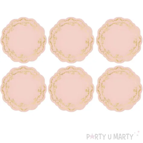 xx podkladki pod talerze ornament brudny roz sr 35 5 cm 1 op 6 szt