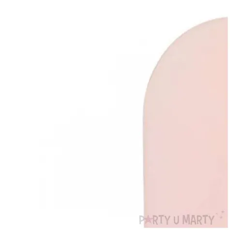 xx pokrowiec na stojak luk 150 cm x 80 cm brudny roz