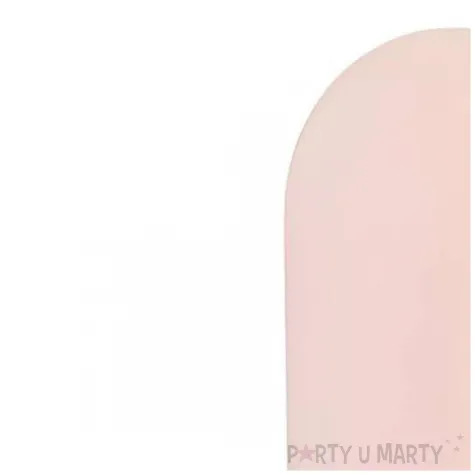 xx pokrowiec na stojak luk 180 cm x 80 cm brudny roz