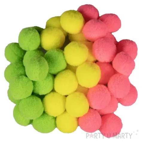 xx pomponiki do zestawu zrob to sam 45 szt