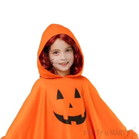 xx ponczo dla dzieci z kapturem dynia rozm uniw