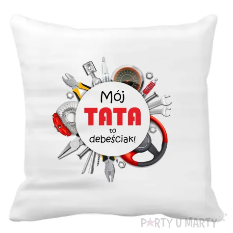 xx poszewka na poduszke tata debesciak