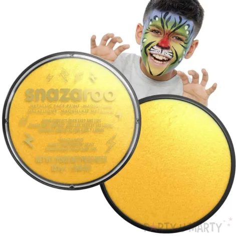 xx ppi sn farba do twarzy 18 ml metaliczna zlota