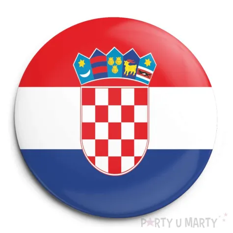 xx przypinka chorwacja panstwa swiata