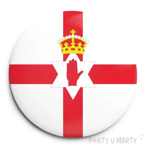 xx przypinka irlandia polnocna panstwa swiata