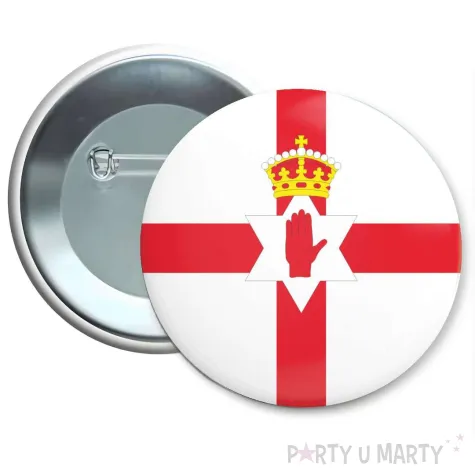 xx przypinka irlandia polnocna panstwa swiata