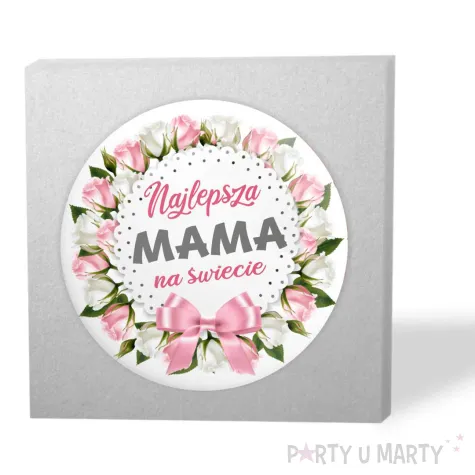 xx przypinka najlepsza mama na swiecie