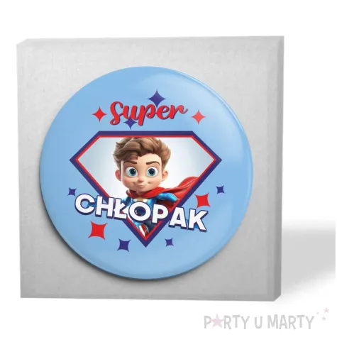 xx przypinka super chlopak