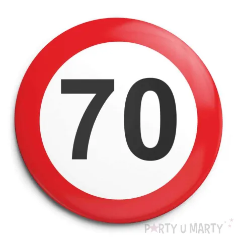 xx przypinka traffic 70