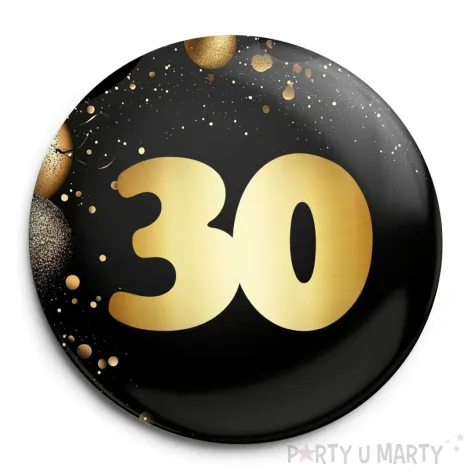 xx przypinka urodziny 30