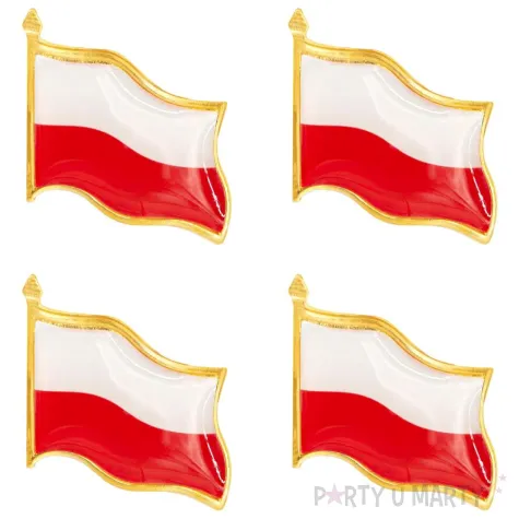 xx przypinka z flaga polski