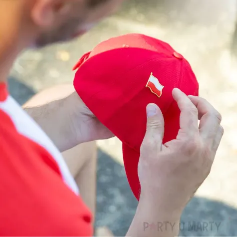 xx przypinka z flaga polski