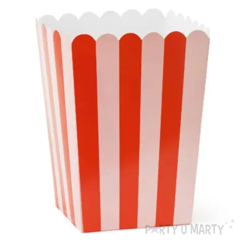 xx pudelka na popcorn 11x11x15 5cm mix 1 op 6 szt