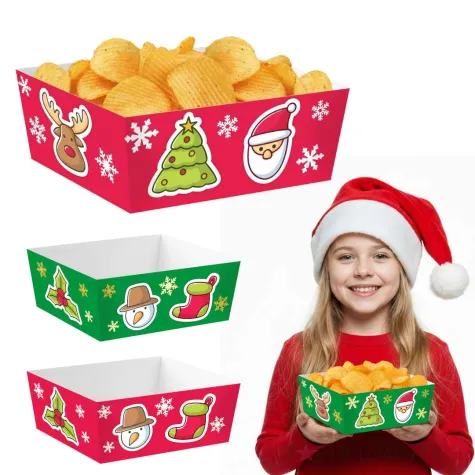 xx pudelka na przekaski bajeczne swieta 4 szt