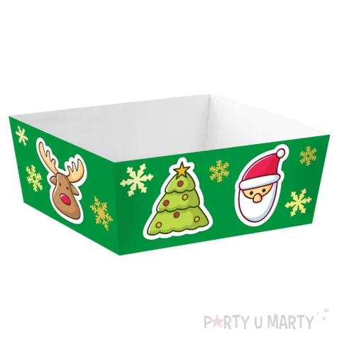 xx pudelka na przekaski bajeczne swieta 4 szt
