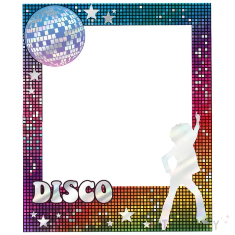 xx ramka do zdjec retro disco diy