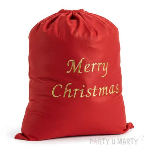 xx red santa sack 60x95 cm