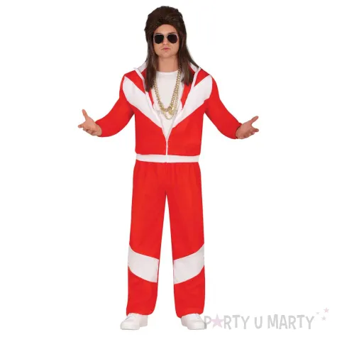 xx red tracksuit adult 48 50 m