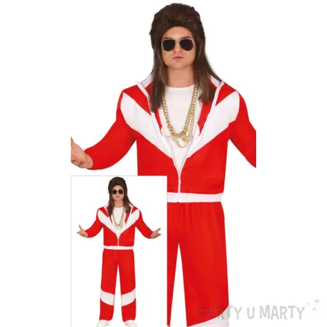 xx red tracksuit adult 52 54