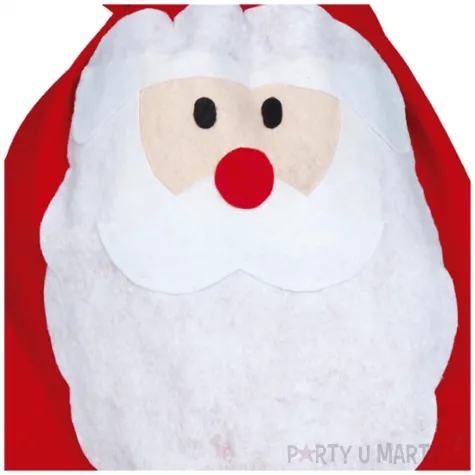 xx santa sack with santa face 50x70 cm