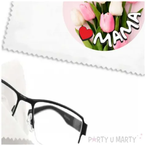 xx sciereczka do okular mama i tulipany