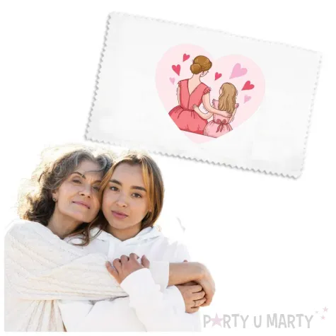 xx sciereczka do okular mama w serduszkach