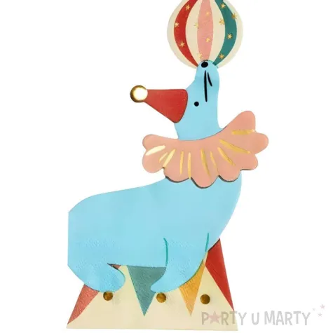 xx serwetki foka 11 x 17 cm mix 1 op 12 szt