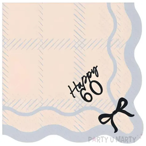 xx serwetki happy 60 33x33 cm mix 1 op 12 szt