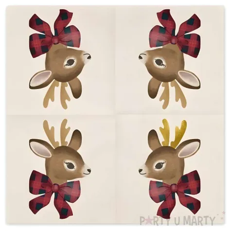 xx serwetki jelonek 33x33cm mix 1 op 12 szt