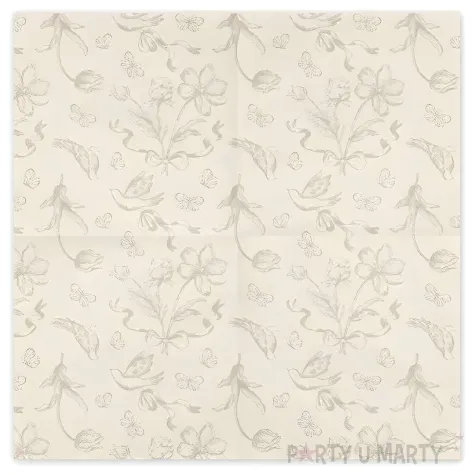 xx serwetki kwiaty 33x33 mix 1 op 12 szt