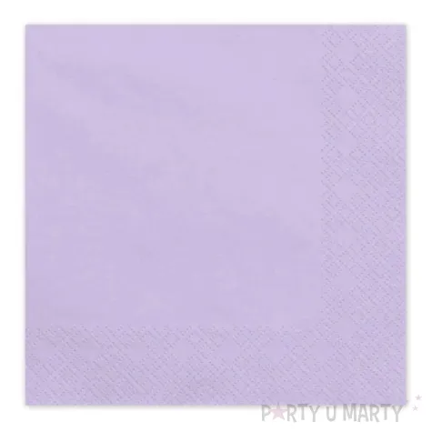 xx serwetki papierowe lawenda 33x33cm 1 op 20 szt