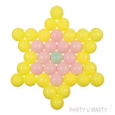xx siatka balonowa gwiazda 63x68 cm