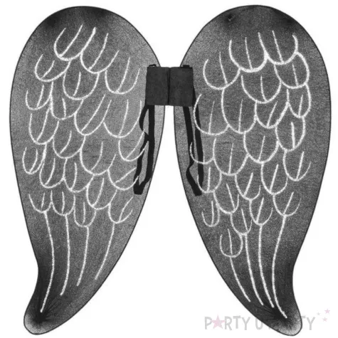 xx skrzydla aniola czarne 53 x 54 cm