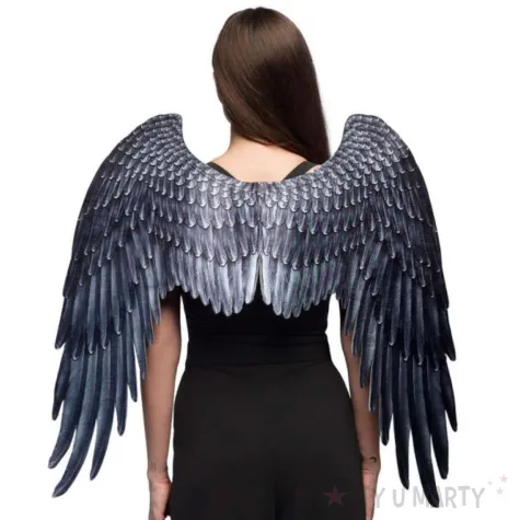 xx skrzydla archaniola czarne 95 x 75 cm