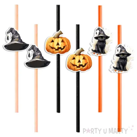 xx slomki halloween kot i dynia x6