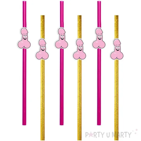 xx slomki peniski zloto rozowe x6