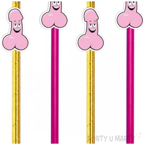 xx slomki peniski zloto rozowe x6