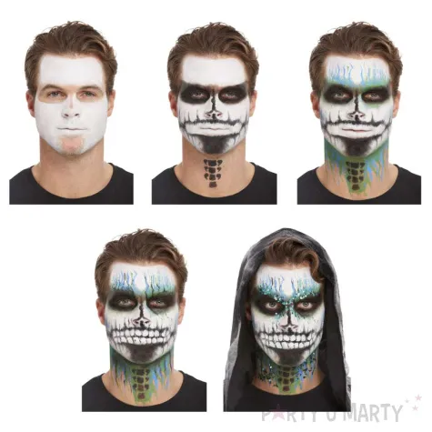 xx smiffys make up fx deluxe gid skeleton kit