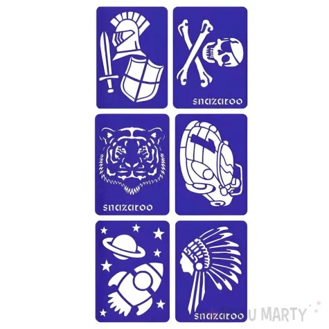 xx sn szablony 6 szt chlopcy 1198011