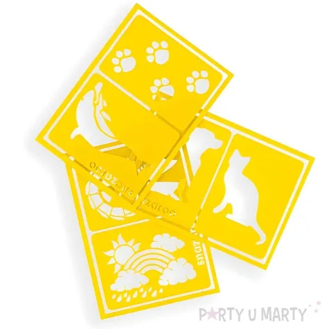 xx sn szablony 6 szt uniwersalne 1198012