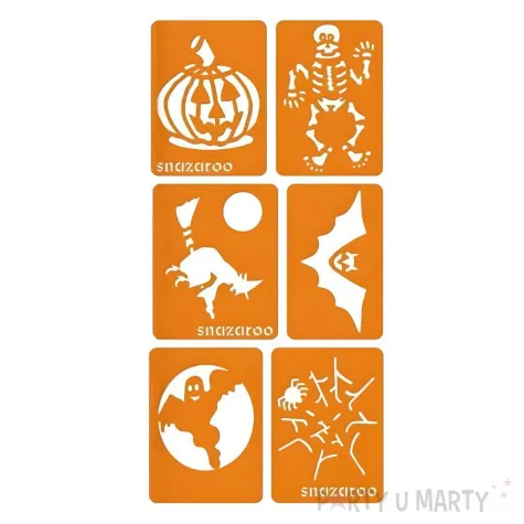 xx sn szablony 6szt halloween 1198013