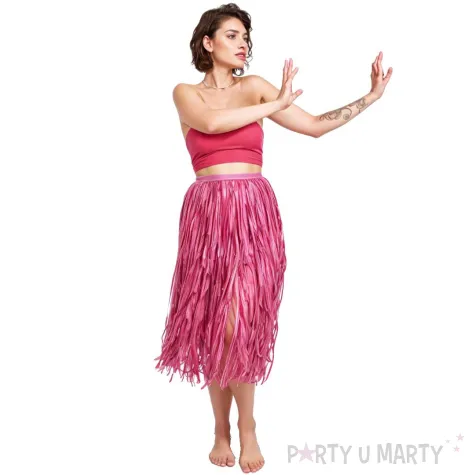 xx spodnica z rafii rozmiar dla doroslych rozowa