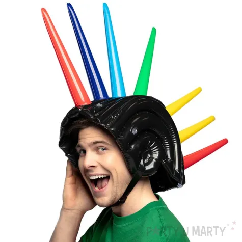 xx stai nadmuchiwany kask z kolcami 52 cm