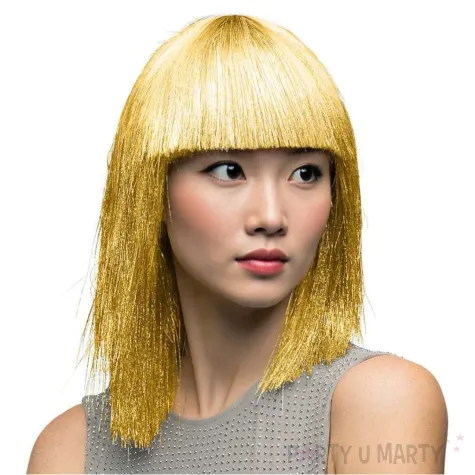 xx stap peruka zlota z grzywka