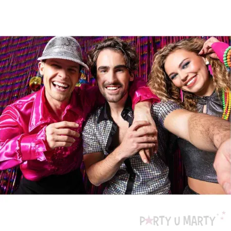 xx stdo koszula disco diamond srebrna l