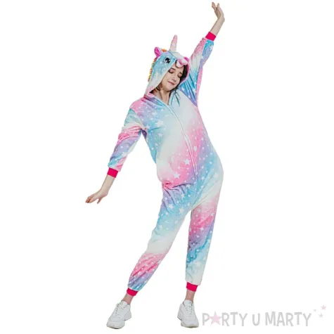 xx stdo stroj dla doroslych jednorozec kombinezon z kapturem rozm s