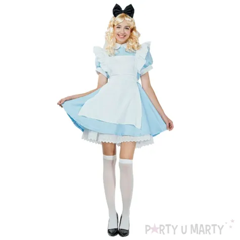 xx stdo zestaw dla doroslych alicja opaska sukienka fartuszek rozm s