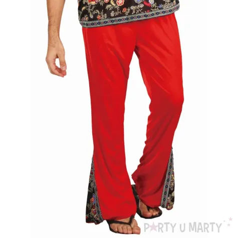 xx stdo zestaw dla doroslych czerwony hipis bluzka spodnie opaska rozm uniw